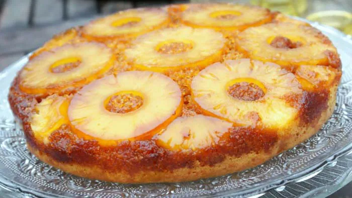 Gâteau Renversé à l’Ananas 👇👇👇👇👇👇 Gateau-renverse-a-lananas-