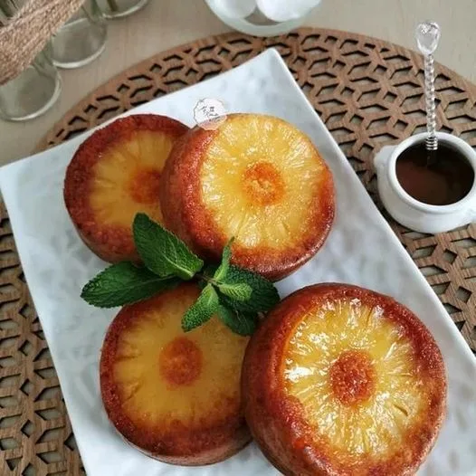 Gâteau Renversé à l'Ananas